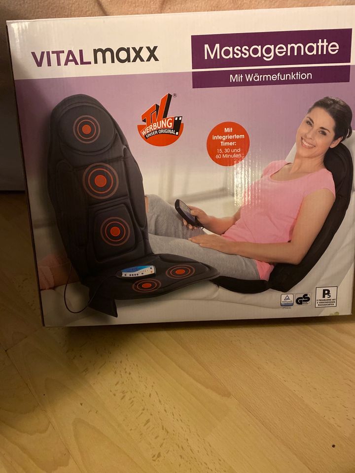 Massagematte Mit Wärmefunktion neu in Dortmund