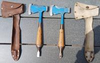 2x Campingbeil inkl. Ledertasche DDR Brandenburg - Höhenland Vorschau