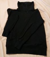 Schwarzer langarm Pullover mit Bauchtasche Gr. M Sachsen-Anhalt - Eckartsberga Vorschau