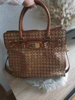 Michael Kors Tasche cognac braun / gold Baden-Württemberg - Villingen-Schwenningen Vorschau