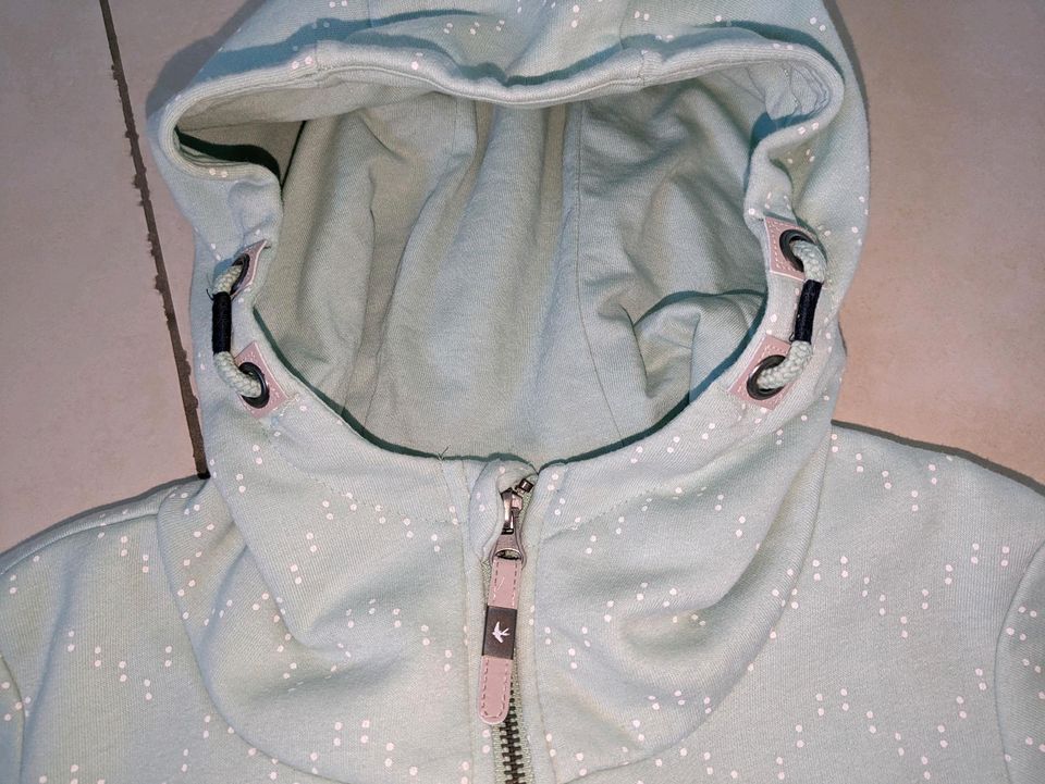 TOP Yigga Sweatjacke Kapuzenjacke mint 146 152 in Calw