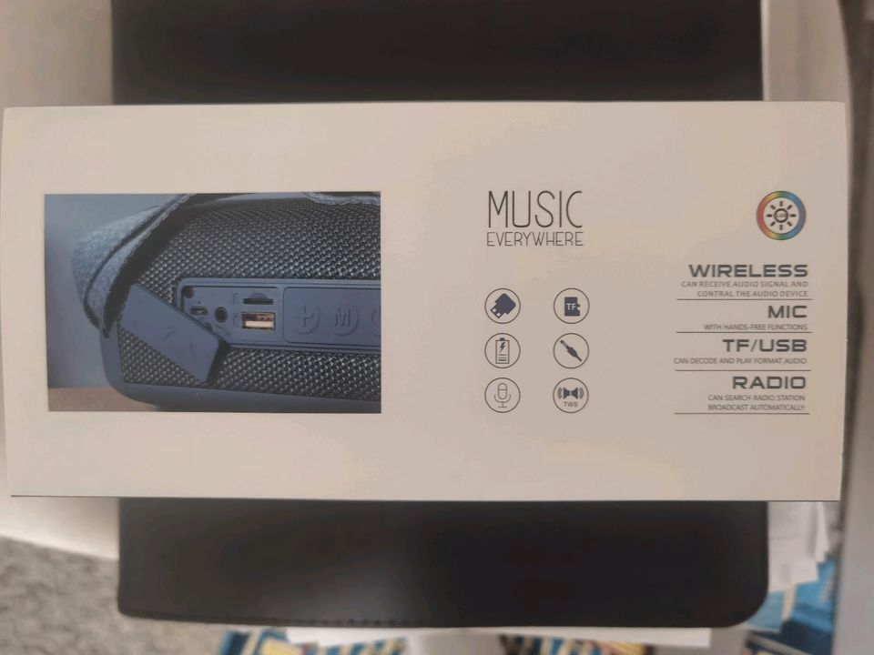 Portable Wireless Speaker TG-345 - Bluetooth Lautsprecher in Klingenmünster