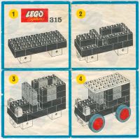 LEGO 60er und 70er Jahre, Konstuktionsplan, Bauplan, Nr. 315 Frankfurt am Main - Praunheim Vorschau