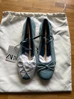 Zara Ballerinas Denim / Jeans-Look *NEU* München - Au-Haidhausen Vorschau