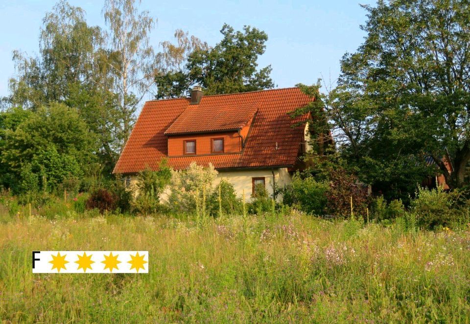 4-Sterne Ferienhaus 125 qm - Urlaub im Fichtelgebirge ❤️ in Hohenberg a.d. Eger