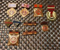 DDR Aktivist Abzeichen Anstecker Medaillen Wappen Hammer Sichel Bayern - Bad Reichenhall Vorschau