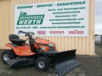 Rasentraktor Husqvarna TS 138L mit Schneeschild  Winterdienst Hessen - Schöffengrund Vorschau