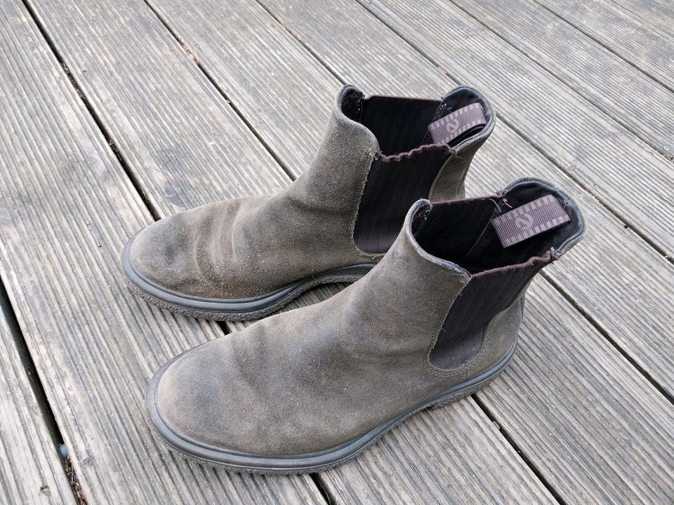 Ecco Wildleder Stiefel/ Chelsea Boots in Ilmenau