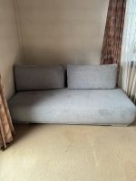 Couch grau Stoff Bayern - Schweinfurt Vorschau