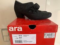 Ara Pumps schwarz Gr 36 1/2 Nubuk neuwertig 4,5cm Absatz Niedersachsen - Braunschweig Vorschau