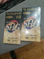 2 x Fujifilm Super SHG VHS 60min Kasetten Leerkasetten Neu Niedersachsen - Braunschweig Vorschau
