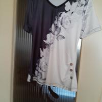shirt neu schwarz-weiss  gr.m Bayern - Traunstein Vorschau