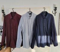 3x Hemden, Hemd 3xl, XXXL, weiß, blau, rot, Regular Fit, Konvolut Baden-Württemberg - Trossingen Vorschau