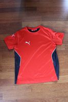 Puma Sportshirt Kinder Gr. 134/140 rot/schwarz Baden-Württemberg - Winterbach Vorschau