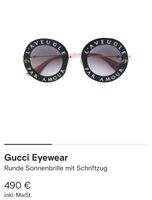 Gucci Sonnenbrille GG0113S 44 Black/Gold/Grey Baden-Württemberg - Backnang Vorschau