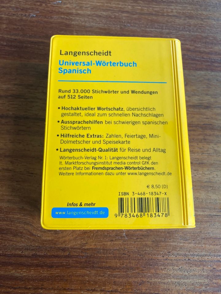 Kleines Spanisch Wörterbuch (Taschengröße) in Kiel