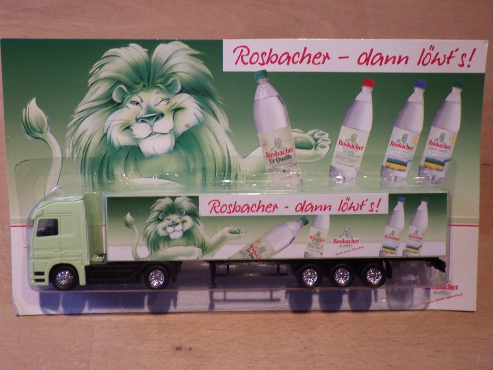Miniatur-Truck Rosbacher - dann löwt's 1:87 in Bensheim