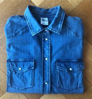 H & M Jeanshemd, blau, Damen, 40, Hamburg - Bergedorf Vorschau