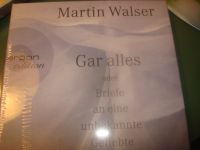 2 Hörbuch Boxen - Martin Walser - Die Inszenierung / Gar alles Nordrhein-Westfalen - Velbert Vorschau