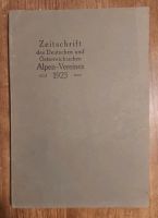 Alte Zeitschrift des D.u.Ö.A.-V. 1923 Coswig (Anhalt) - Buko Vorschau