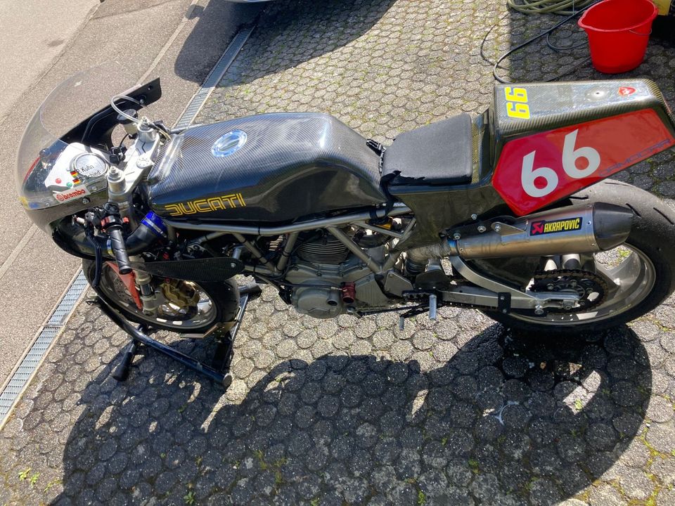 Ducati TT 900 SS  Klassik Motorsport Rennstrecke Racebike in Sonnenbühl