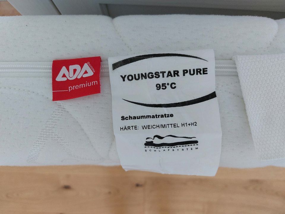 ADA youngstar pure 95°C Kinder / Kleinkind Matratze wie neu in Kaufering