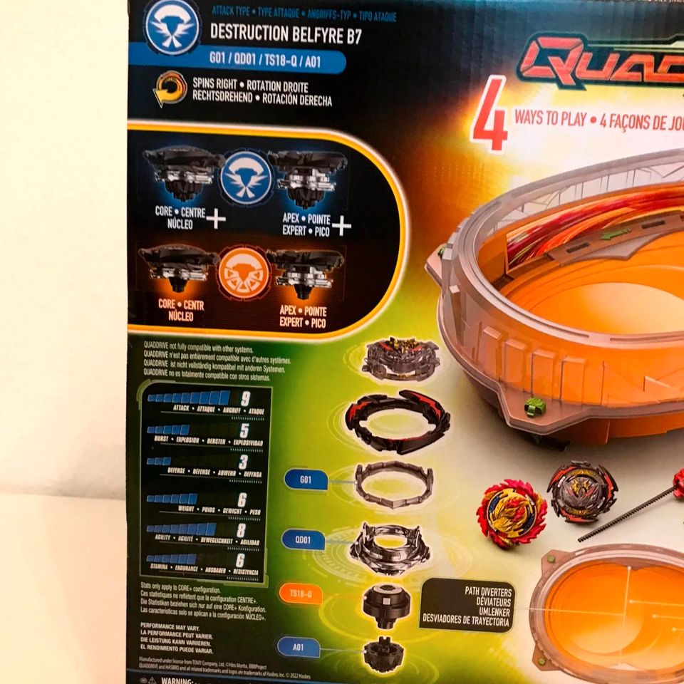 Hasbro Beyblade Burst Quad Drive Cosmic Vector Battle Set F3334EU in Berlin