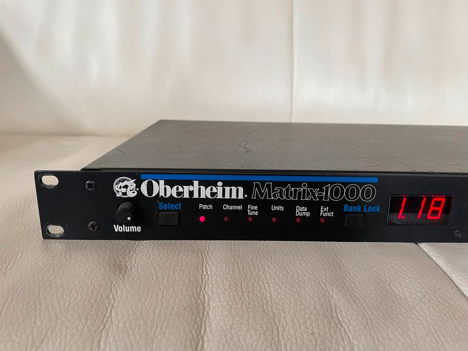 Oberheim Matrix 1000 analog vintage Synthesizer in Heidelberg