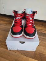 Nike Air Jordan 1 Mid Women (BQ6472) black/white/gym red Stuttgart - Untertürkheim Vorschau