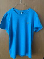 Lacoste Shirt in L in sehr schöner Blau Hessen - Bad Vilbel Vorschau