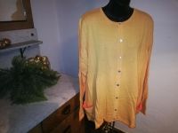 Strickjacke Mirna XL 42/44 Deerberg gelb orange Sachsen - Neschwitz Vorschau