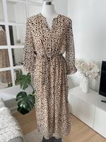 Vila beige schwarz Kleid // 44 XXL Obervieland - Kattenturm Vorschau