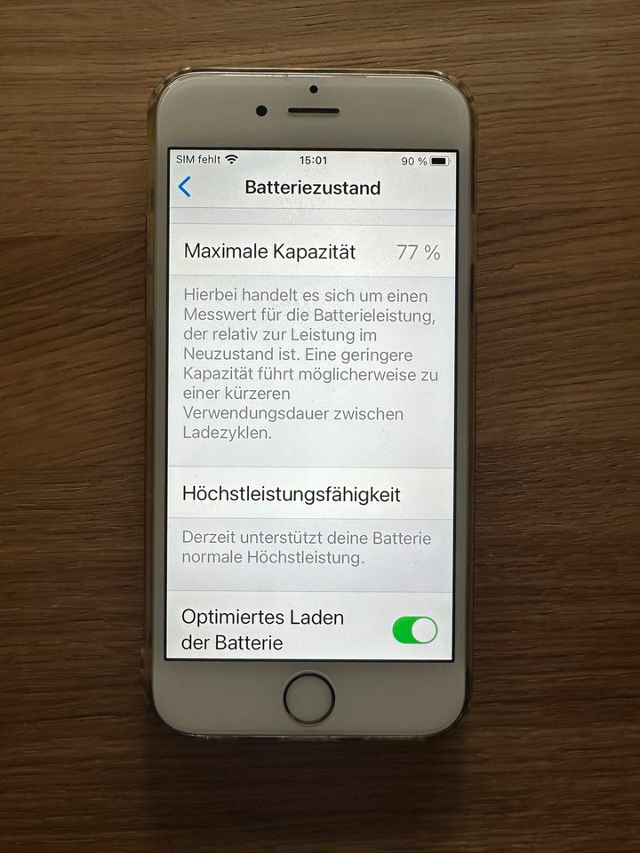 iPhone 6s (silber) 64GB + OVP in Stuttgart