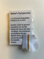 Gutschein 25€ für Rettels Partyservice Saarbrücken-Halberg - Ensheim Vorschau