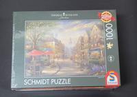 Puzzle Kinkade Cafe in München 1000 NEU Sammlung Paket Schmidt Rheinland-Pfalz - Landau in der Pfalz Vorschau