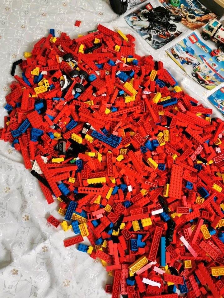 XXL Lego Steine Konvolut 9.2kg Bausteine Stecksteine Basic Spielz in Hamburg