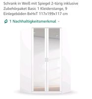 Eckiger Kleiderschrank mit Spiegel Vahr - Neue Vahr Nord Vorschau