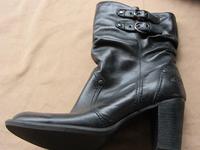 Stiefelette "Dockers" schwarz Gr. 39 - 2x getragen Bayern - Wertingen Vorschau