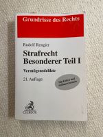 Lehrbuch, Strafrecht Besonderer Teil I, BT I, 21. Auflage Baden-Württemberg - Freiburg im Breisgau Vorschau