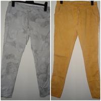 Liberty L gelbe graue Jogg Pants Crash Stretch Hosen Jeans Hosen Bayern - Neumarkt i.d.OPf. Vorschau