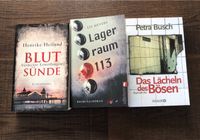 3 Krimis als Bücherpaket  u.a. „Lagerraum 113“ von Liv Sievers Nordrhein-Westfalen - Nieheim Vorschau
