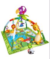 Rainforest Spieldecke mit Tucan Fisher Price für Baby, Krabbeldec Nordrhein-Westfalen - Korschenbroich Vorschau