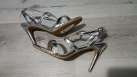 NEUE Damen Silver Stiletto Heel Sandals Nordrhein-Westfalen - Mönchengladbach Vorschau