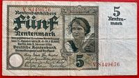 Deutsches Reich 5 Mark Banknote 1926 Lübeck - St. Lorenz Nord Vorschau