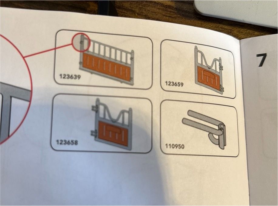 Schleich Pferdestall 42344 Ersatzteil Boxentür rechts und links in Erlangen