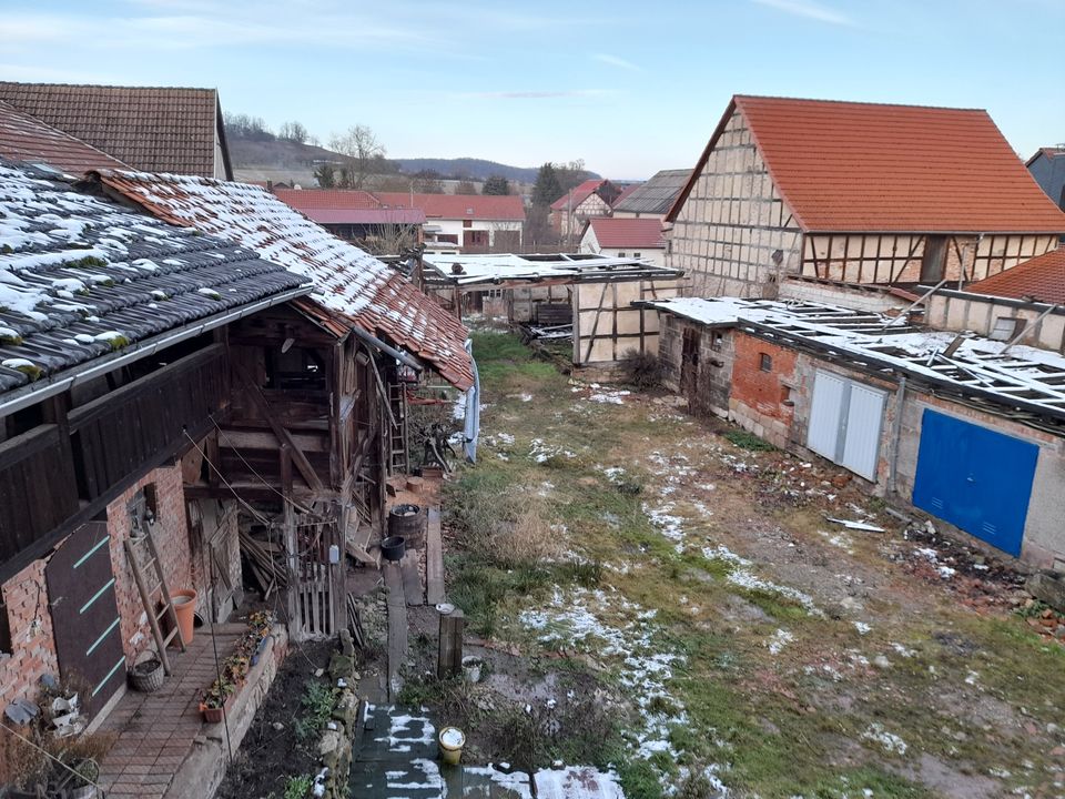 Charmantes, teilsaniertes Bauernhaus mit großem Potential in Bad Colberg-Heldburg