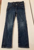 Jeans Fit & Squin used Look Gerader Schnitt ohne Stretch Gr. 116 Niedersachsen - Celle Vorschau