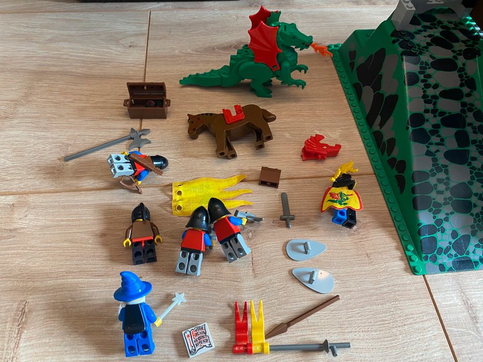 Lego 6082 komplett Drachen-Burg Ritter in Neunkirchen a. Brand