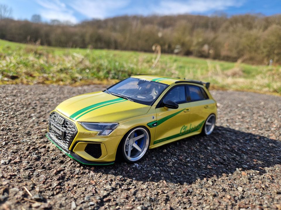 1:18 MTM Audi S3 Tiefer Tuning mit 19 Zoll MB KV1 Echt Alu Felgen in Eisleben