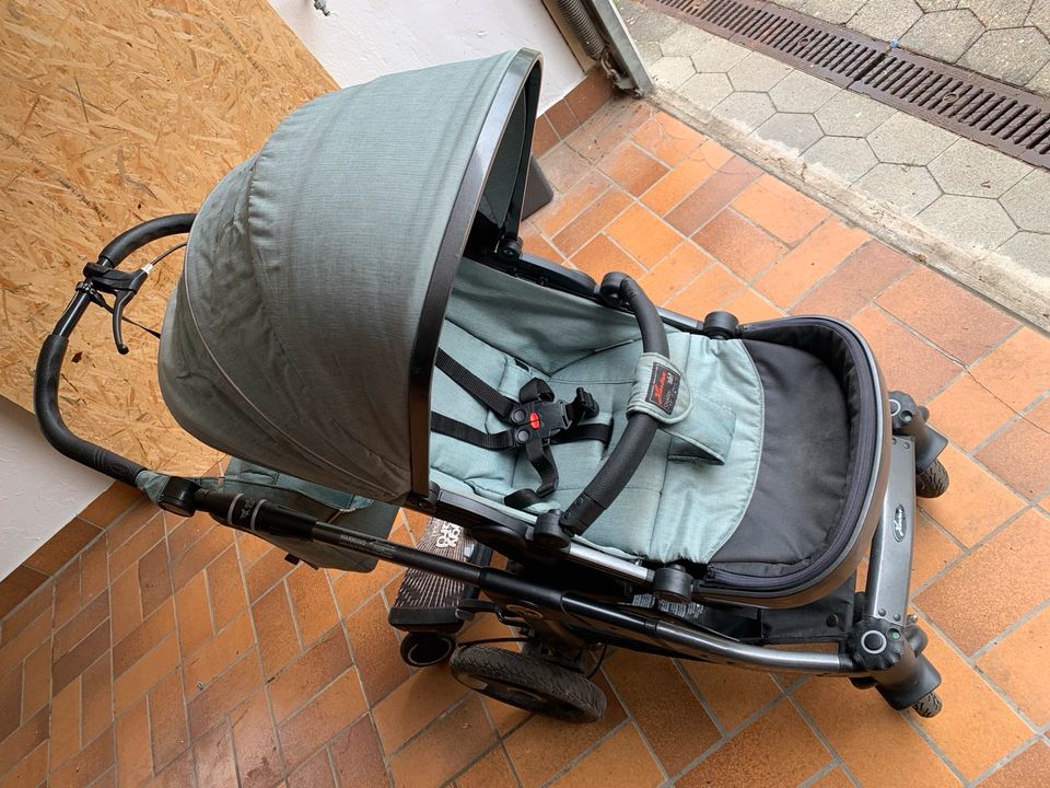 Hartan Kinderwagen GTX inkl. Zubehör in Grünkraut